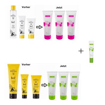 Nio Young Gesichtspflege-Set 3-Produkte für trockene Haut und Jafra Boost Set für trockene Haut